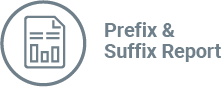 Prefix & Suffix Report